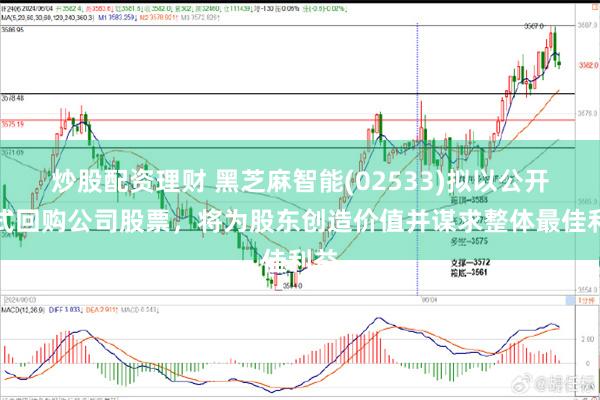 炒股配资理财 黑芝麻智能(02533)拟以公开方式回购公司股票，将为股东创造价值并谋求整体最佳利益