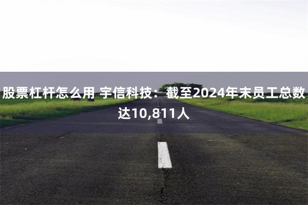 股票杠杆怎么用 宇信科技：截至2024年末员工总数达10,811人