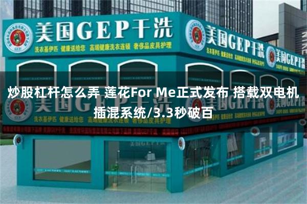 炒股杠杆怎么弄 莲花For Me正式发布 搭载双电机插混系统/3.3秒破百