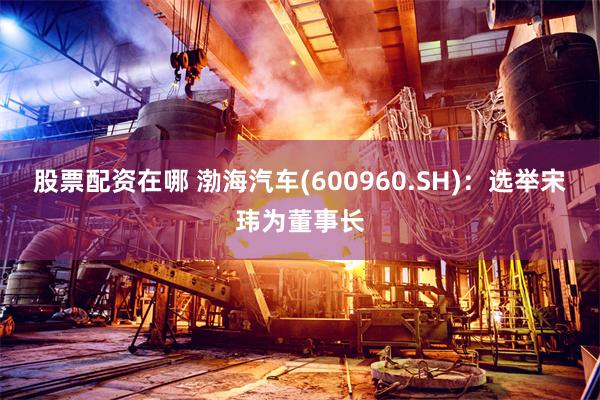 股票配资在哪 渤海汽车(600960.SH)：选举宋玮为董事长