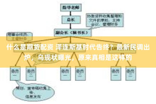 什么是期货配资 泽连斯基时代告终？最新民调出炉，乌现状曝光，原来真相是这样的