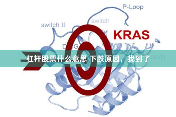 杠杆股票什么意思 下跌原因,找到了