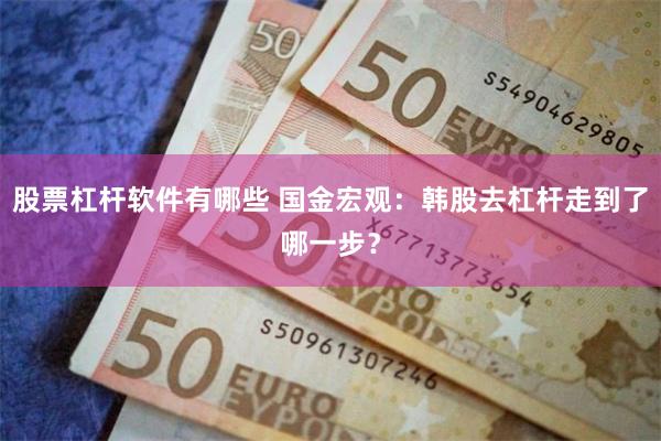 股票杠杆软件有哪些 国金宏观:韩股去杠杆走到了哪一步?