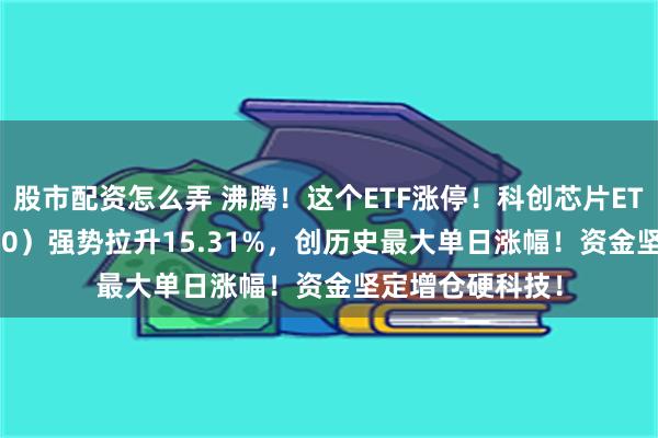 股市配资怎么弄 沸腾！这个ETF涨停！科创芯片ETF华宝（589190）强势拉升15.31%，创历史最大单日涨幅！资金坚定增仓硬科技！