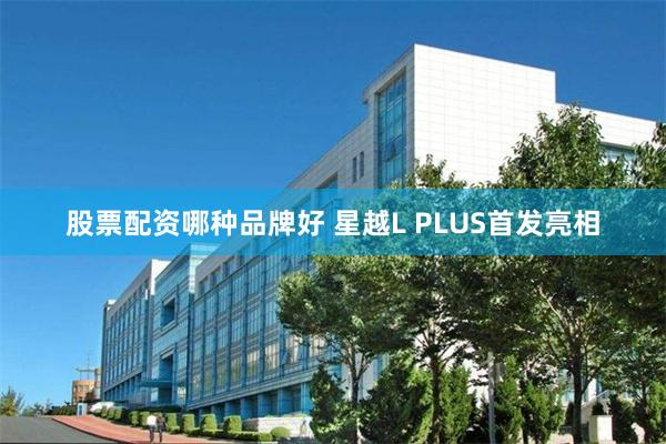 股票配资哪种品牌好 星越L PLUS首发亮相