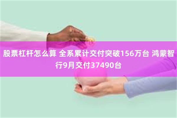 股票杠杆怎么算 全系累计交付突破156万台 鸿蒙智行9月交付37490台