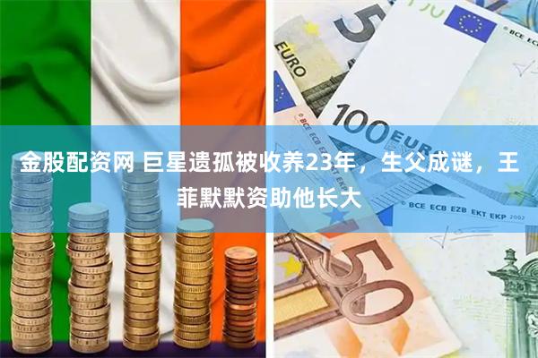 金股配资网 巨星遗孤被收养23年，生父成谜，王菲默默资助他长大